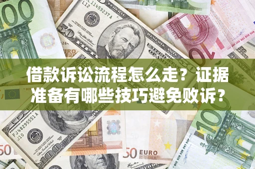济南借款诉讼流程怎么走？证据准备有哪些技巧避免败诉？