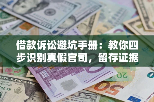 济南借款诉讼避坑手册：教你四步识别真假官司，留存证据不踩雷