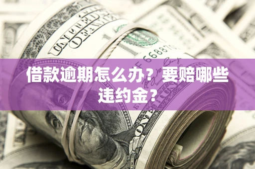 济南借款逾期怎么办？要赔哪些违约金？
